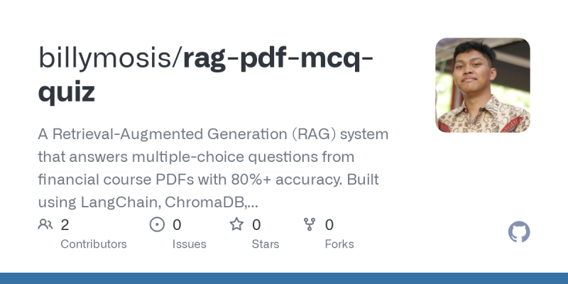 RAG PDF MCQ System